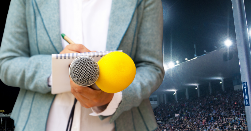 Dans la peau d'un.e journaliste sportif.ve